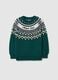 Multicolour children's sweater regular fit with Christmas pattern_0