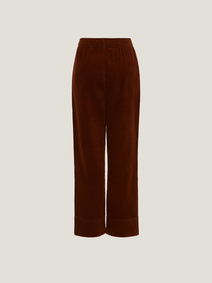 Pantaloni jogger in corduroy_4