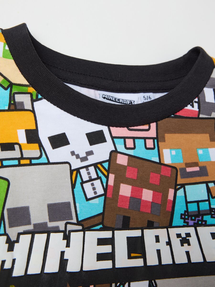 Long-sleeved T-shirt with Minecraft print_3