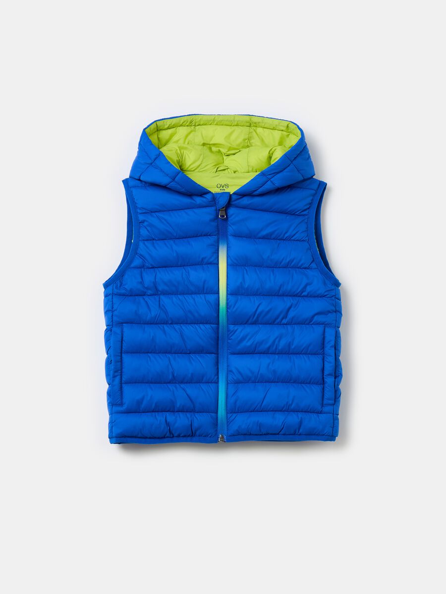 Gilet full-zip trapuntato_0