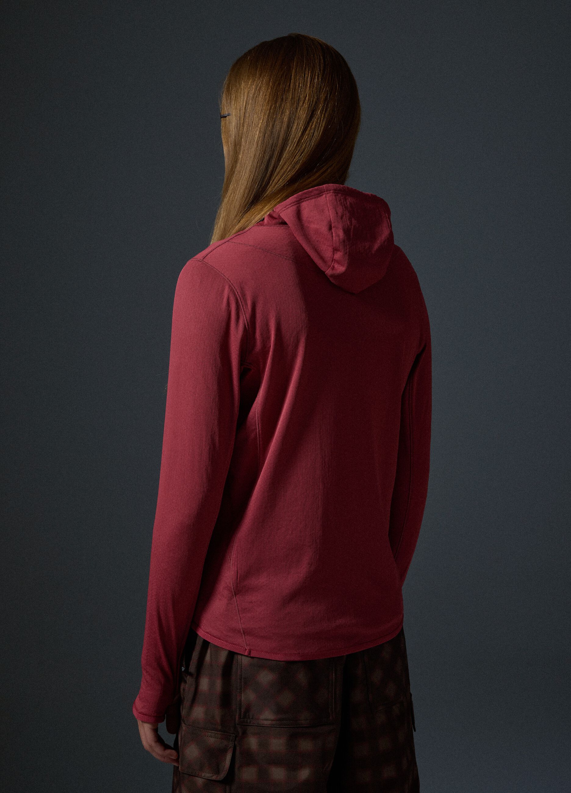T-Shirt Traspirante con Cappuccio ALTAVIA WITH DEBORAH COMPAGNONI