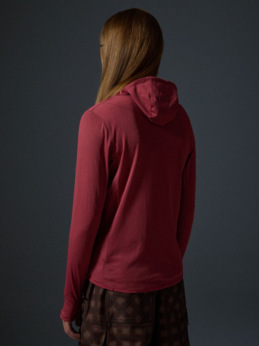 T-Shirt Traspirante con Cappuccio ALTAVIA WITH DEBORAH COMPAGNONI_3