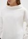 White stretch cotton regular fit jumper_3