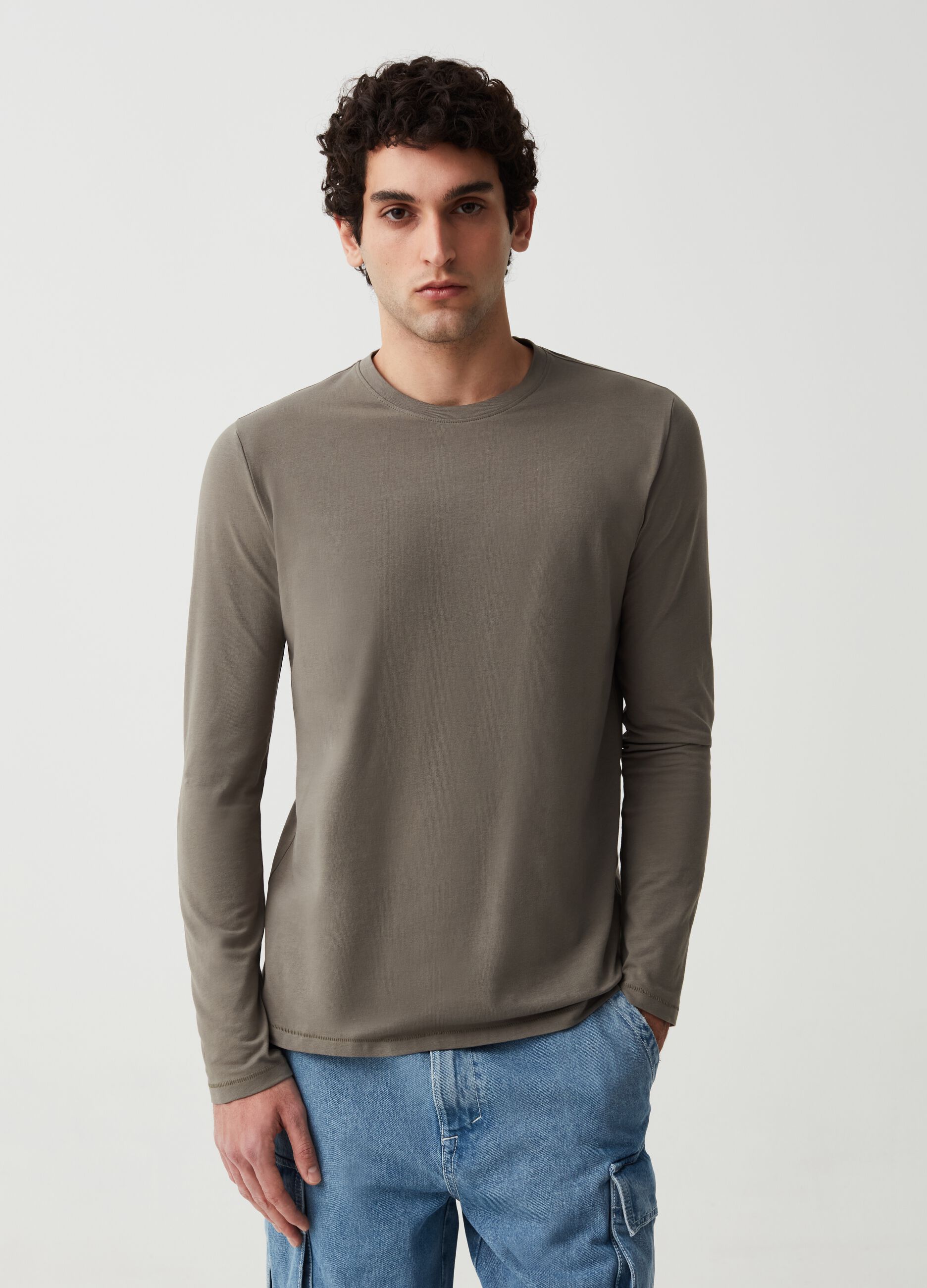 T shirt e Magliette a Maniche Lunghe da Uomo OVS