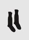 Two-pack of long black cotton socks_0