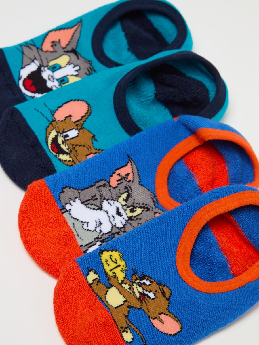 Two-pack Tom & Jerry slipper socks_2