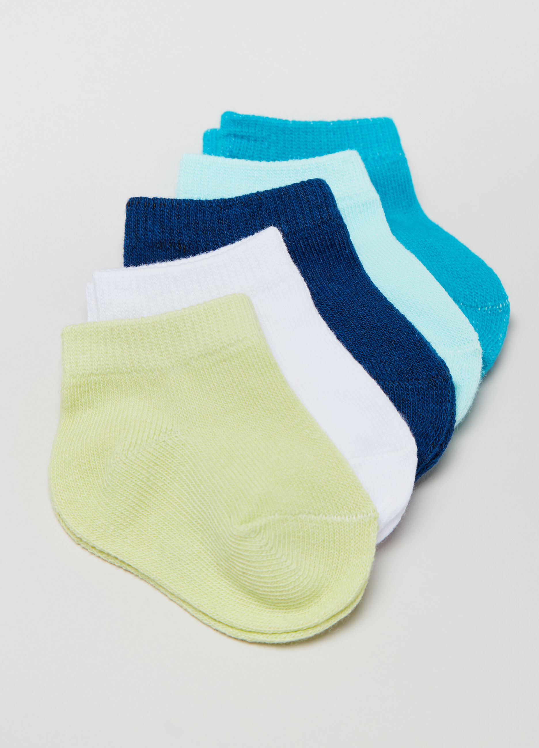 Set cinque calze stretch multicolore_2