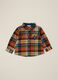 Multicolour Check Flannel Shirt_0