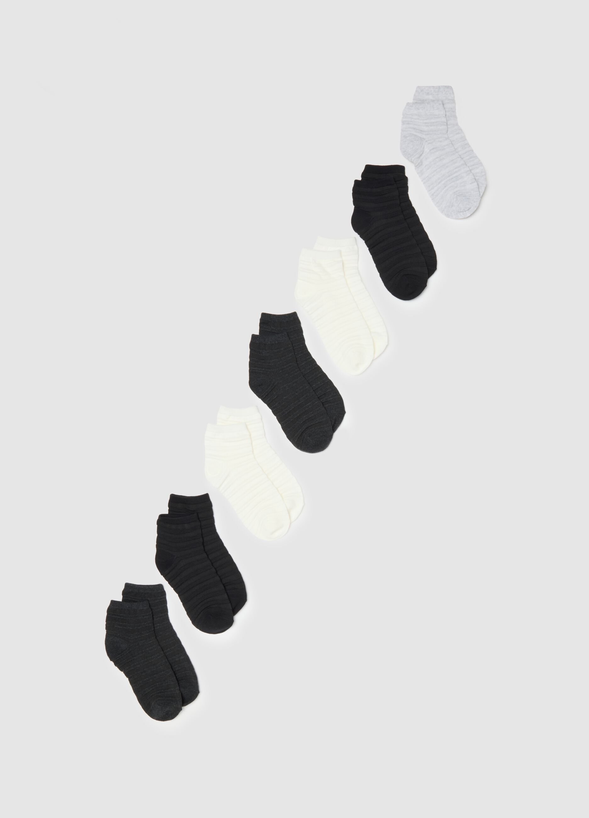 Multipack Multicolour Stretch Cotton Socks
