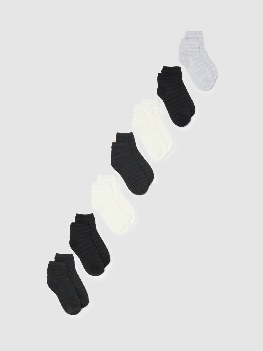 Multipack Multicolour Stretch Cotton Socks_0