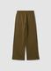Green cotton-blend straight-fit joggers_2