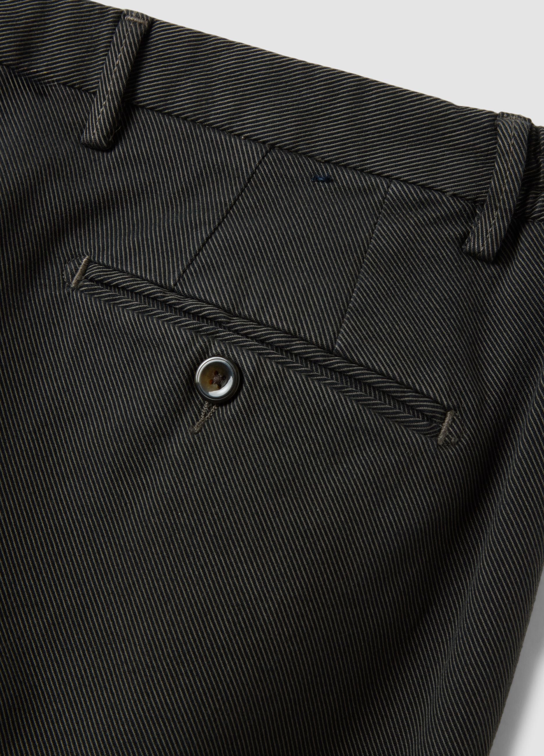 Pantaloni chino marroni in cotone e modal elasticizzato