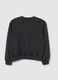Girls' grey pure cotton sweatshirt regular fit_4