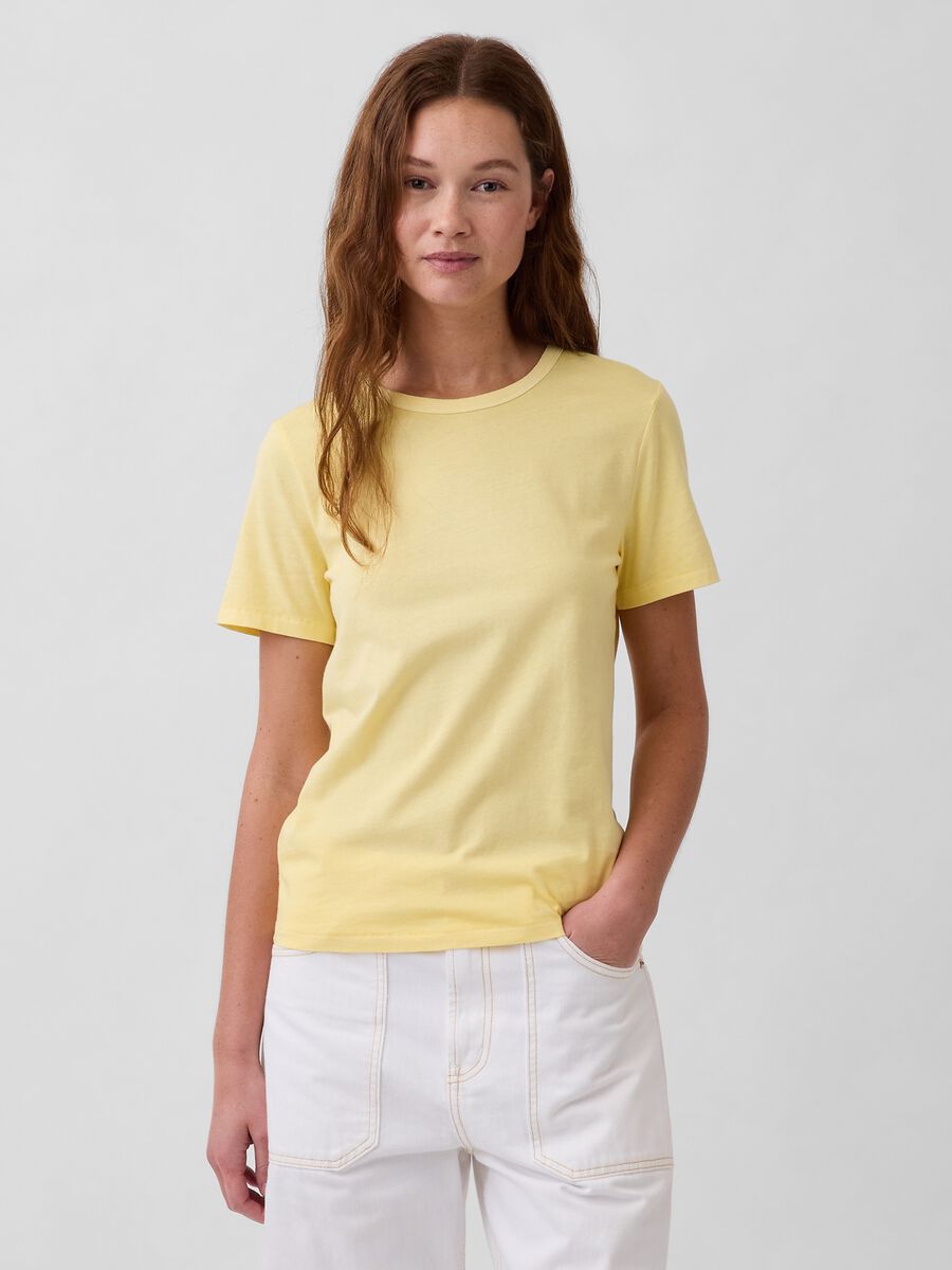 Short-sleeve pure cotton T-shirt_0