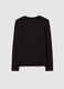Black Stretch Regular Fit Jumper_4