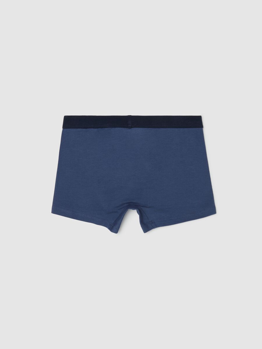 Boxer midi in cotone stretch _1