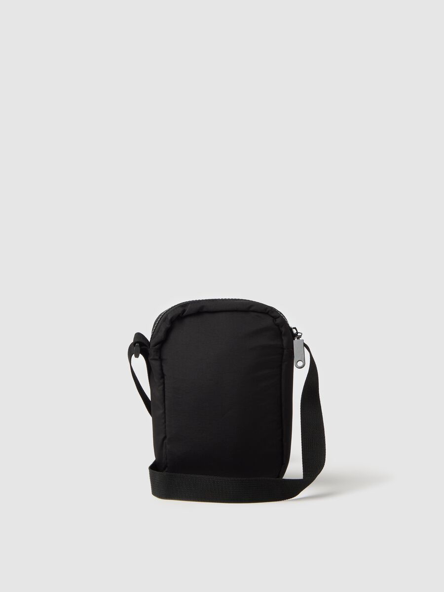 Black Nylon Maui Shoulder Bag_1