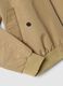 Beige regular fit jacket with zip_1