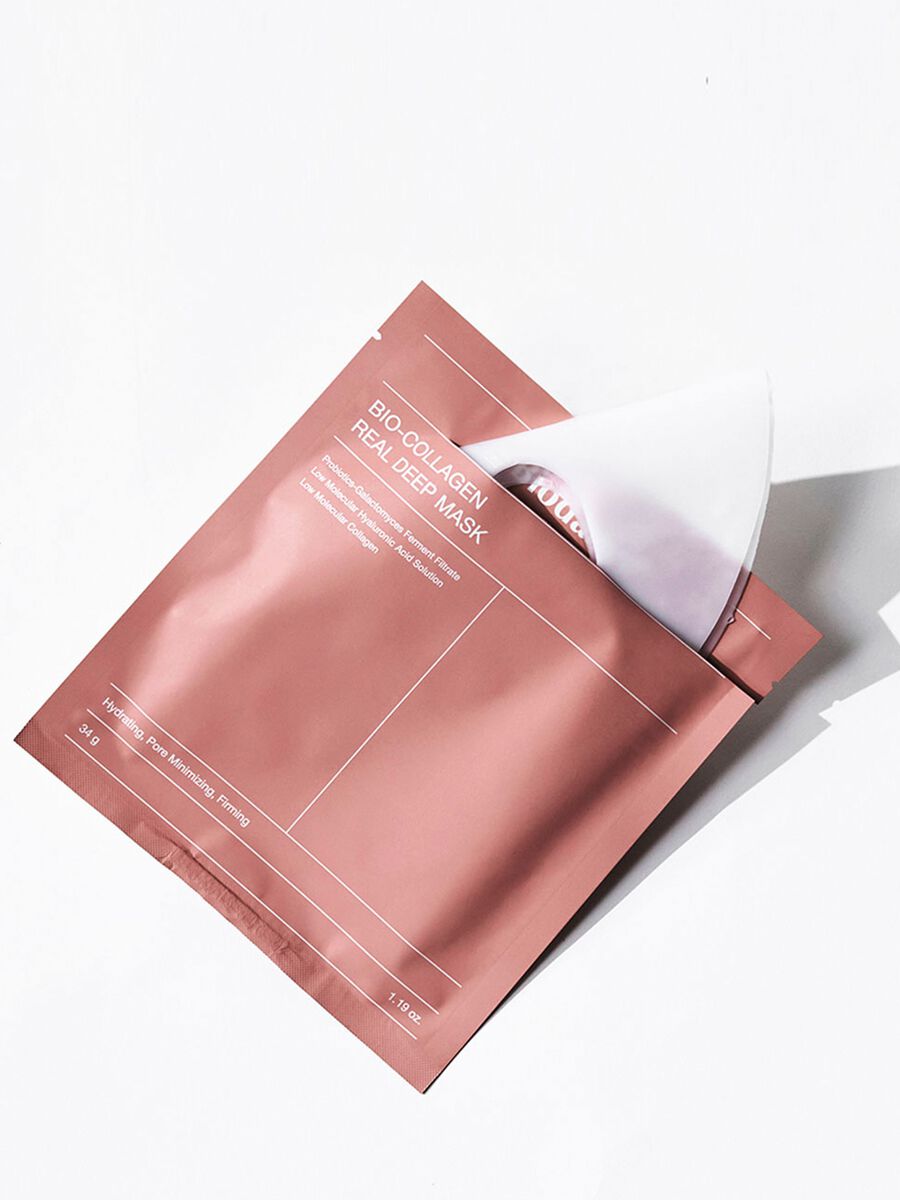 Maschera viso in tessuto con Collagene. Effetto pelle pi&ugrave; morbida e levigata - Skincare Coreana_3