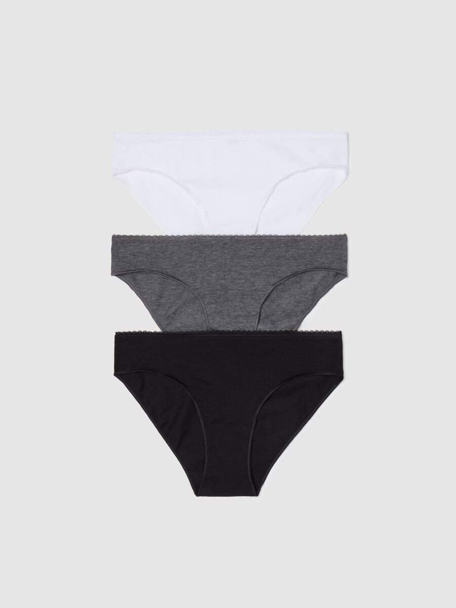 Three-pack briefs with lace_0