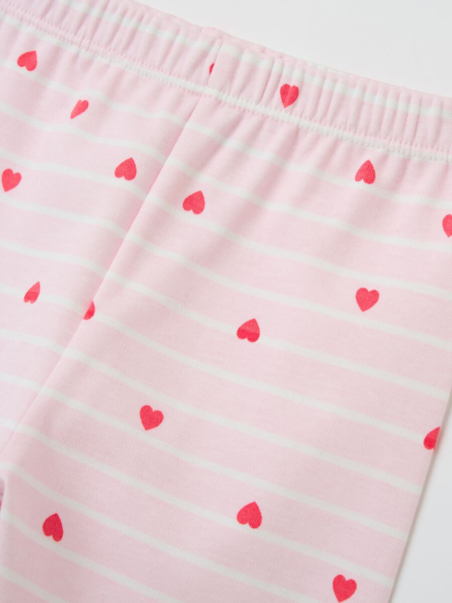 Long pyjamas with print in cotton_3