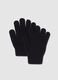 Children's Black Gloves_0