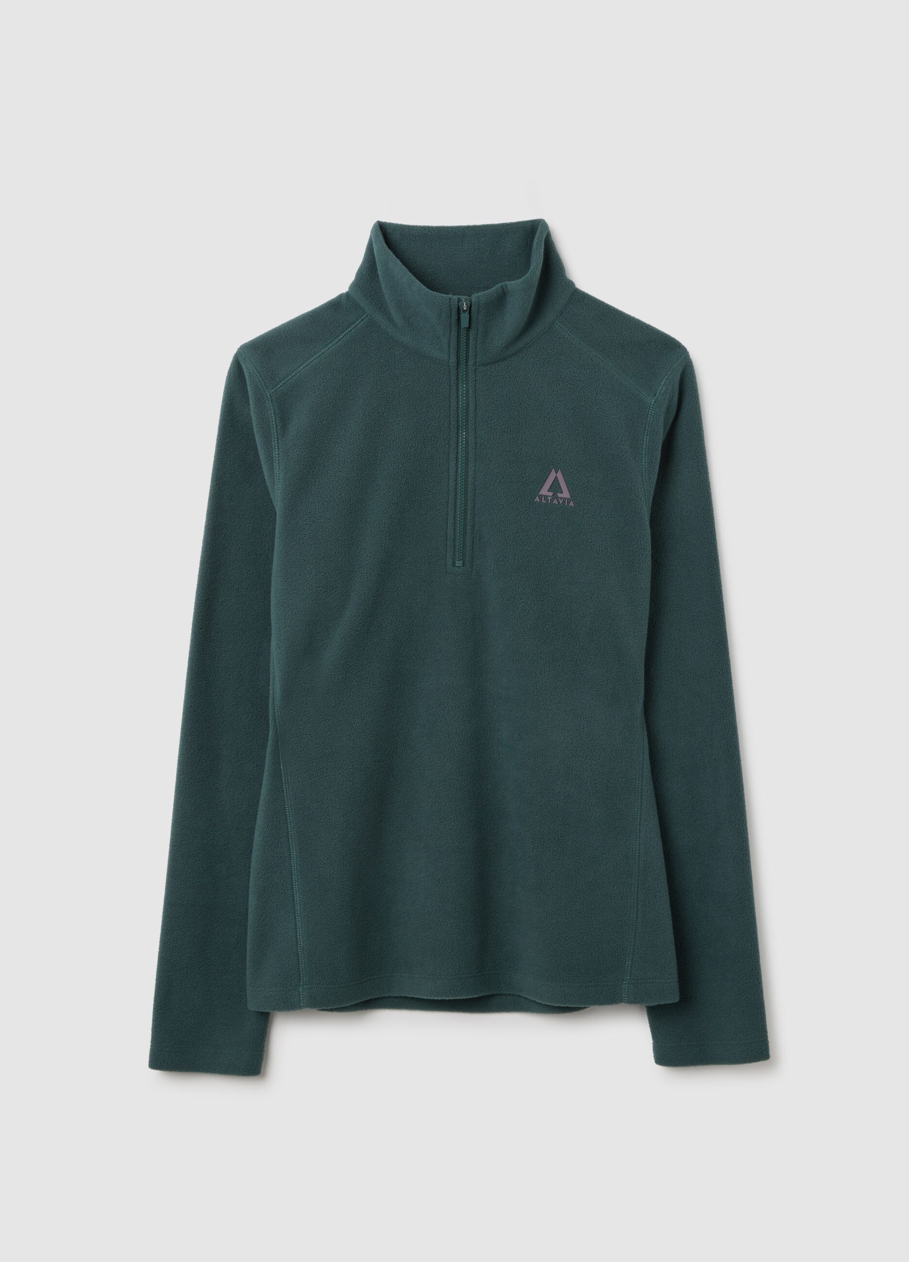 Pile half zip ALTAVIA WITH DEBORAH COMPAGNONI