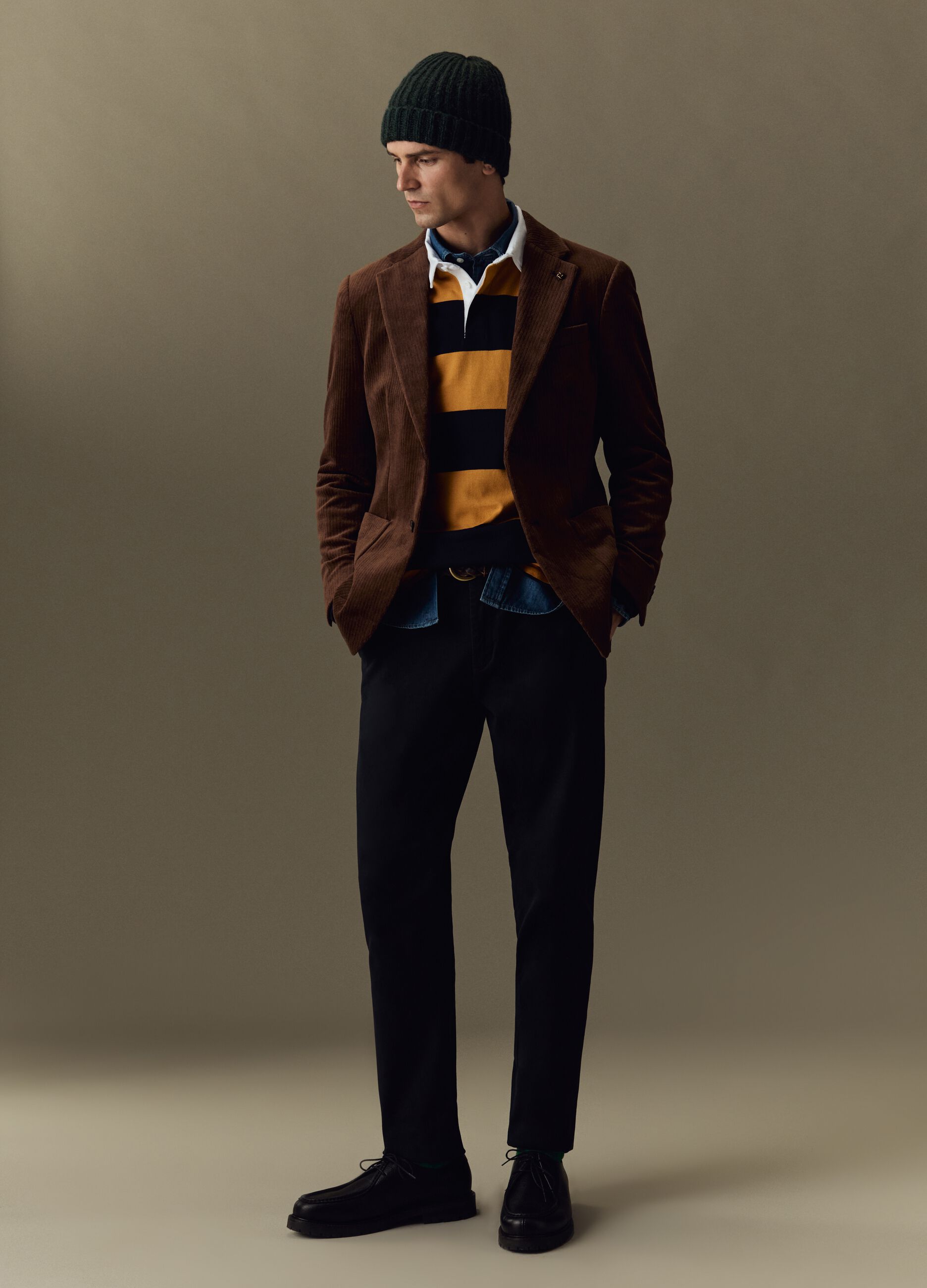 Blazer in velluto a coste_0