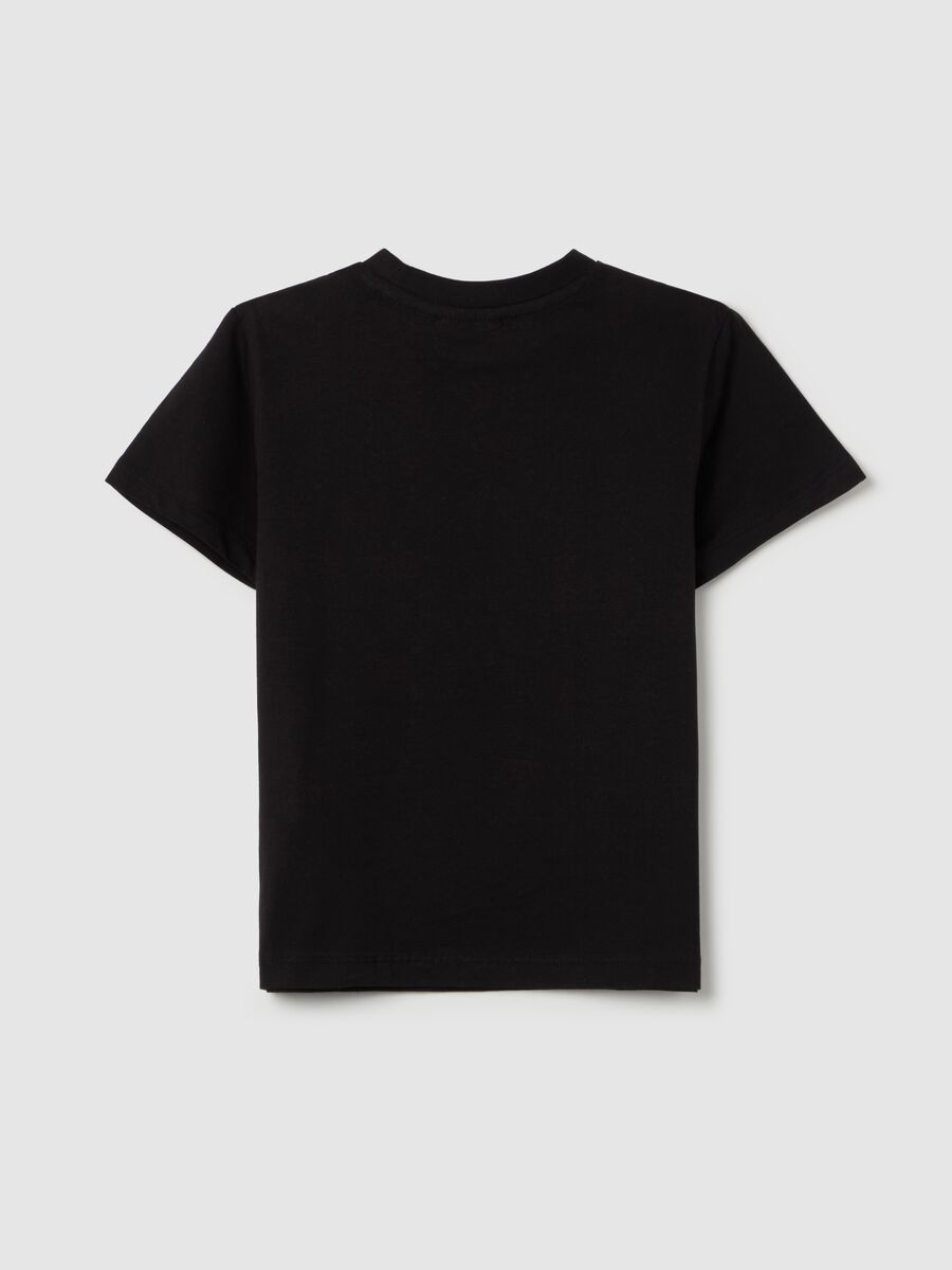 Cotton T-shirt with Pikachu print_1
