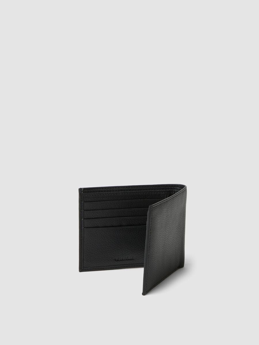 Black Genuine Leather Wallet_2