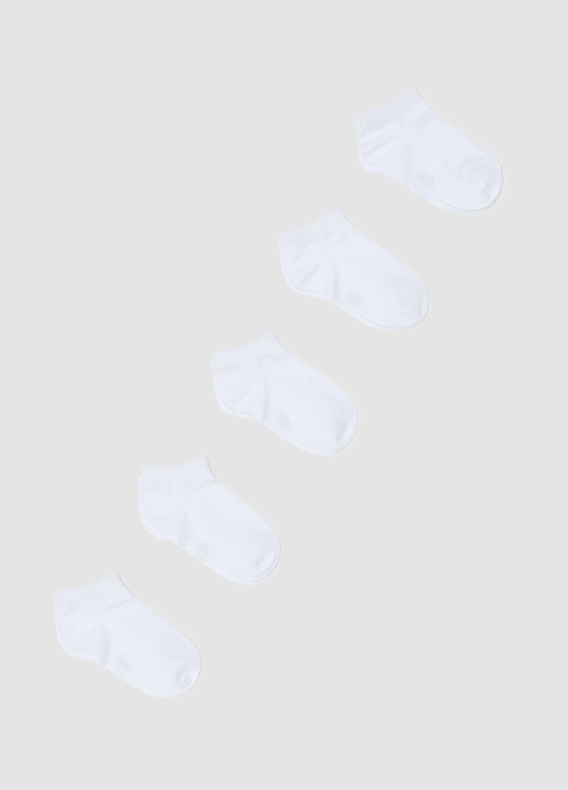 Five-pair pack stretch shoe liners