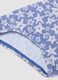 Blue stretch swim briefs with starfish print_2