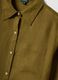 Green pure linen beach cover-up_5