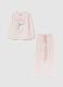 Organic cotton pyjamas with girl puppy print_0