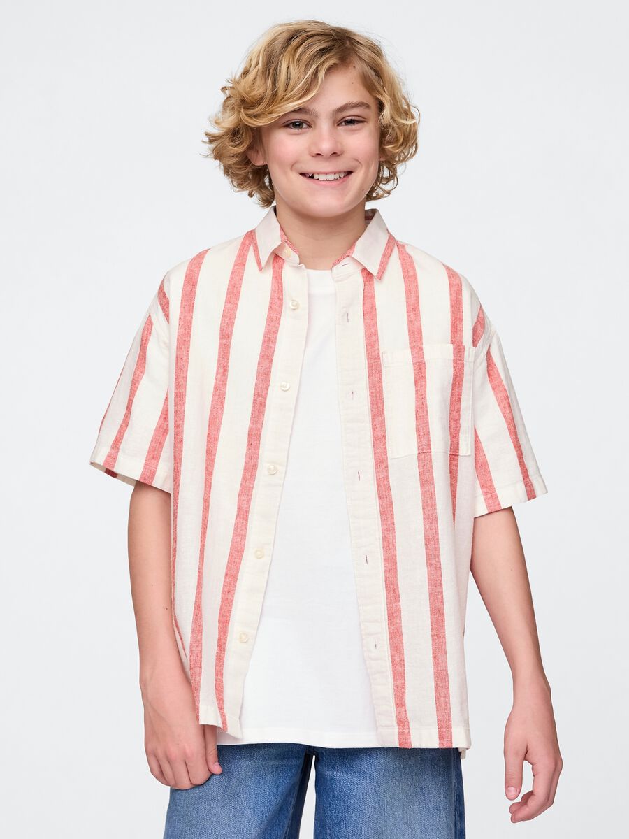 Linen and Cotton Shirt_0