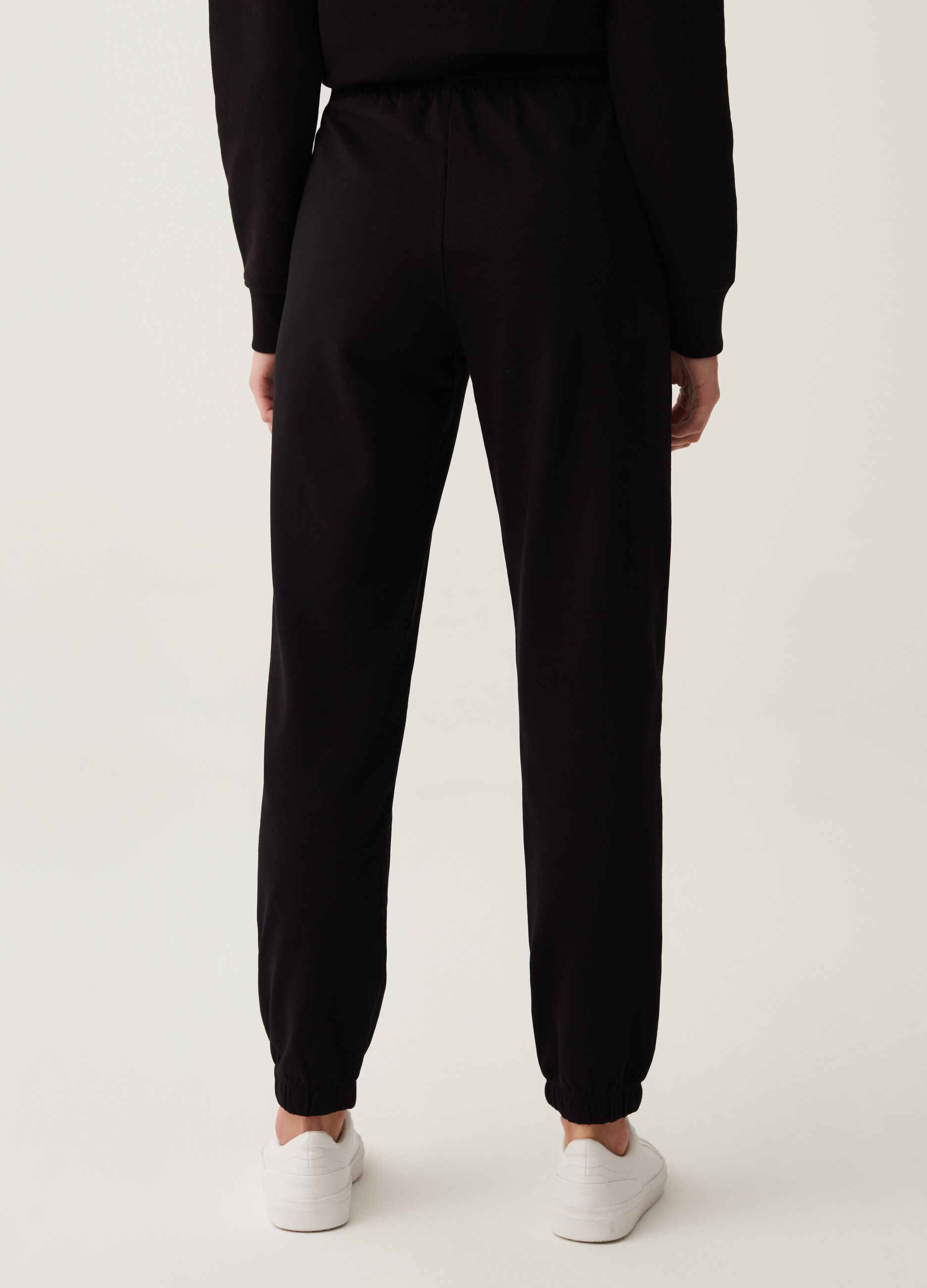 Joggers in French Terry con coulisse