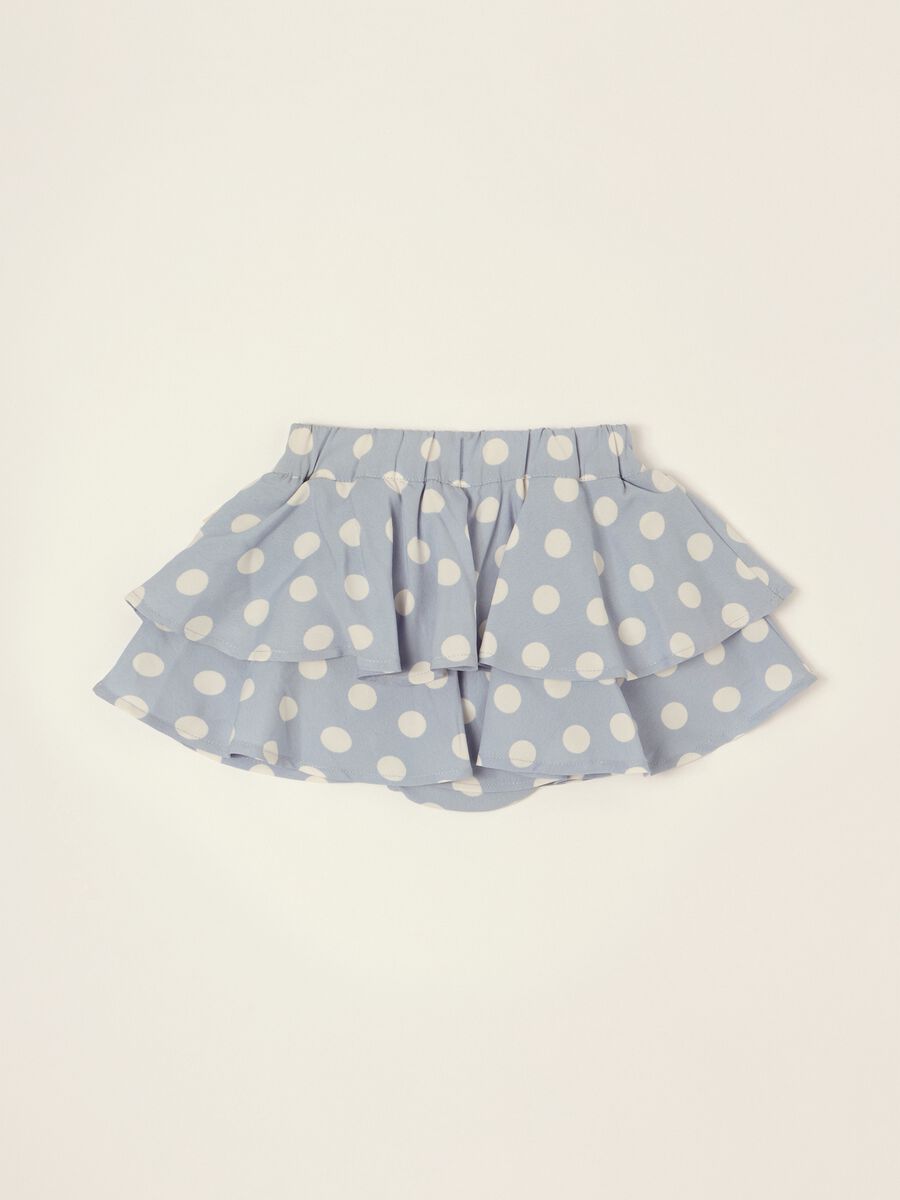 Baby Girls' Blue Polka-Dot Skirt_2