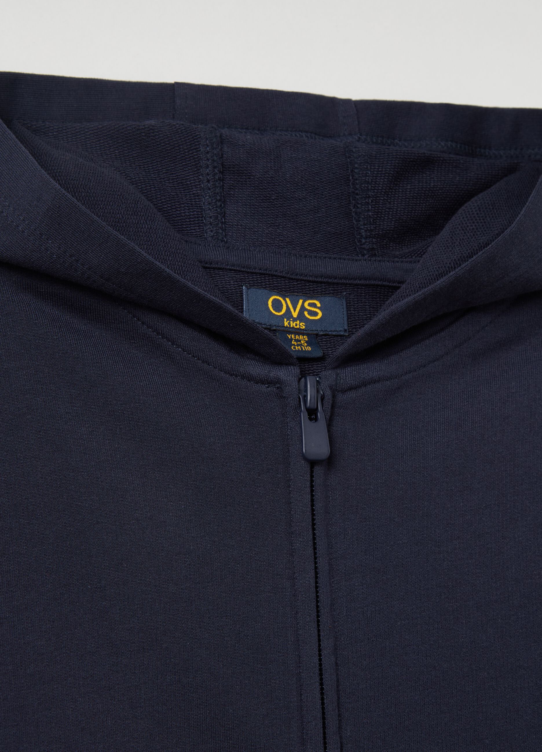Full-zip in French Terry con cappuccio_2