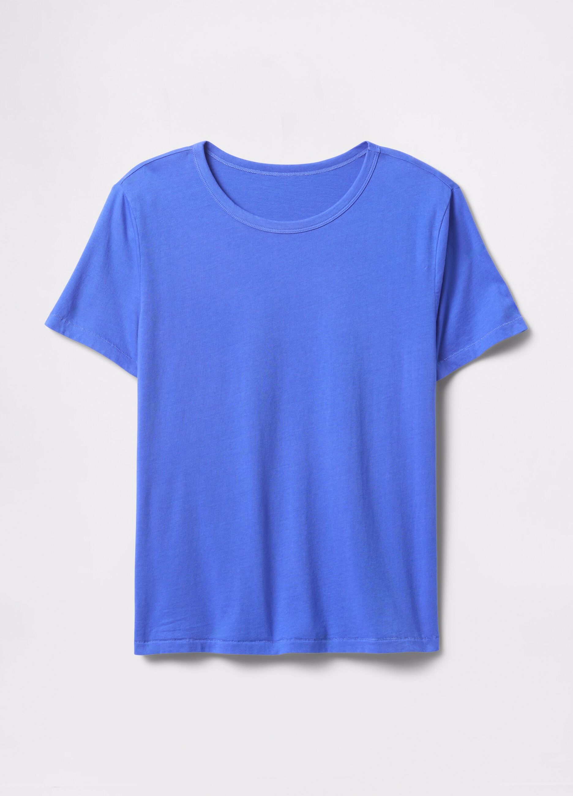 Blue T-shirt in 100% cotton