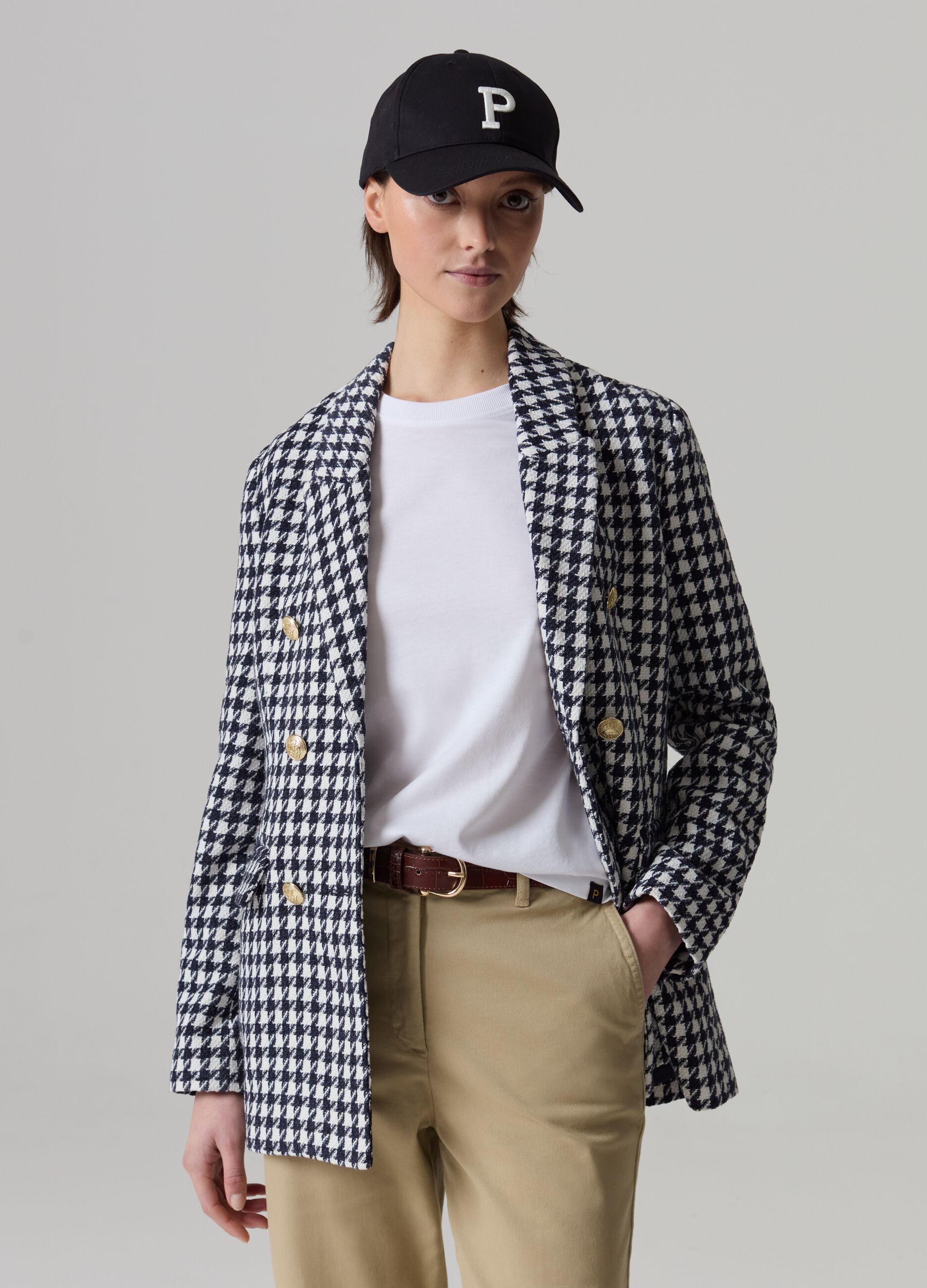Ovs Blazer doppiopetto pied de poule