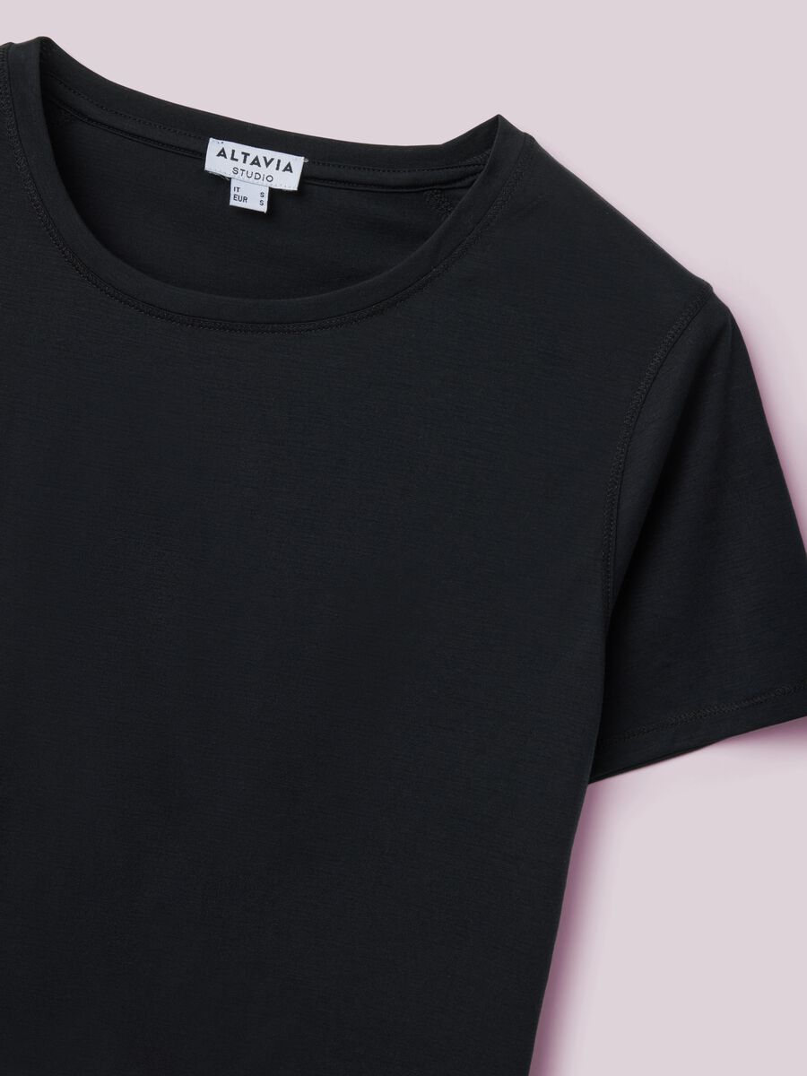 Soft fabric T-shirt ALTAVIA STUDIO_5