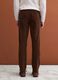 Brown regular-fit stretch cotton corduroy chino trousers_2