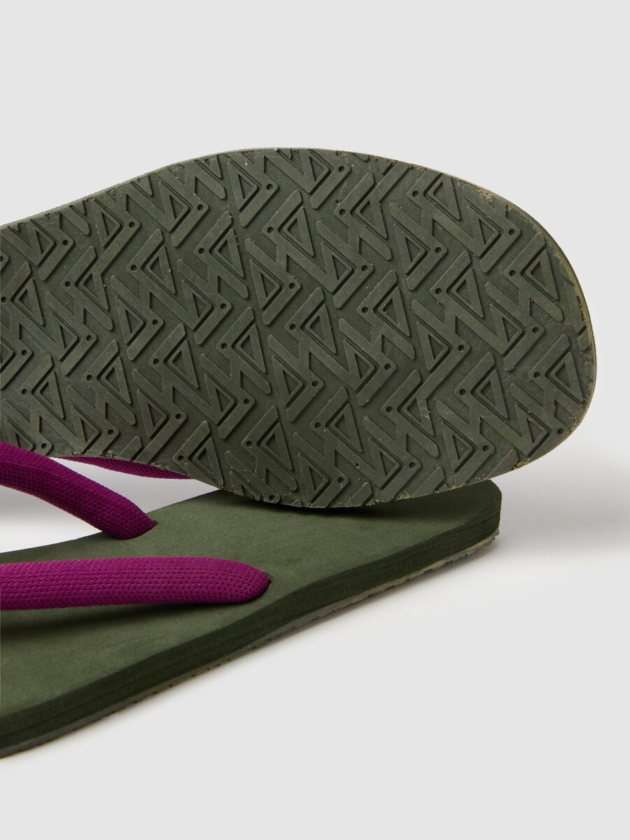Women's multicolour flip-flops with non-slip sole_2