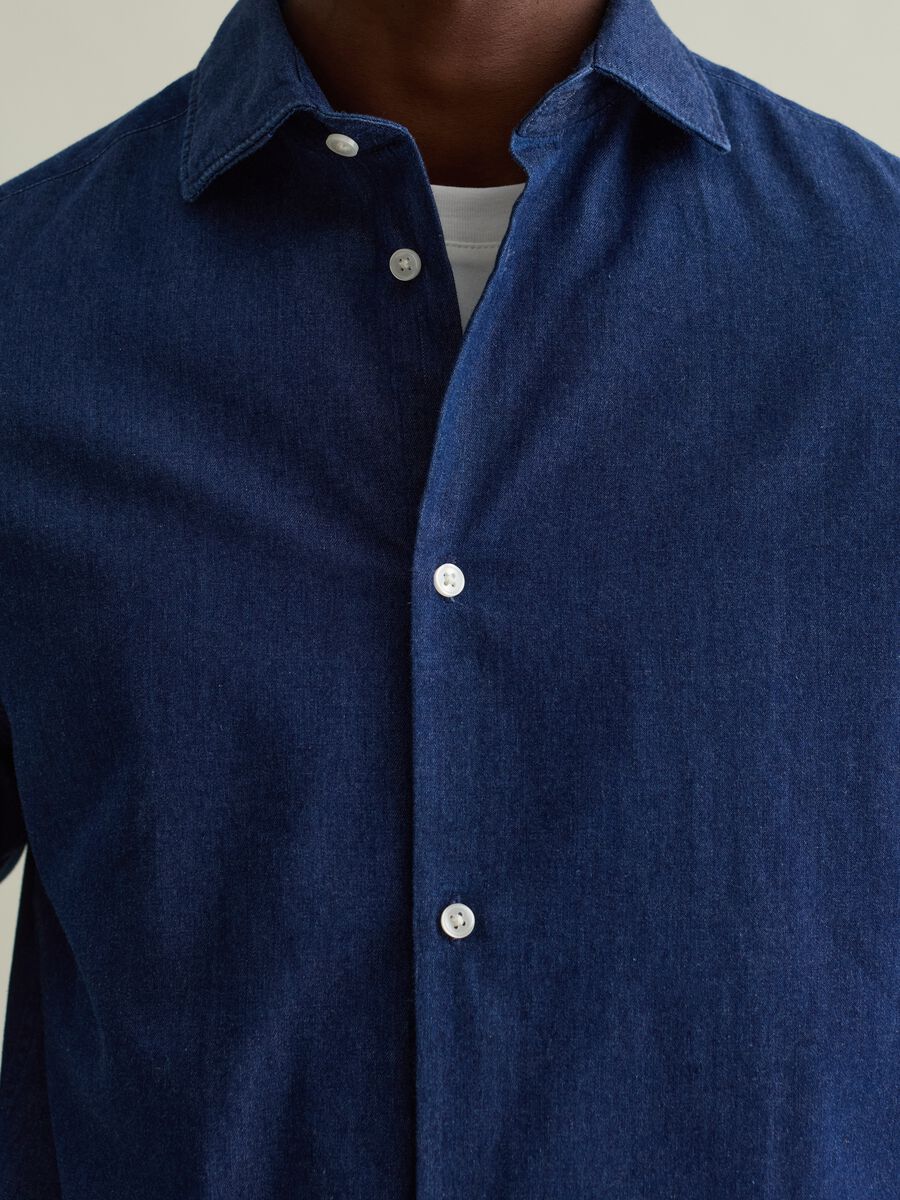 Regular-fit denim shirt_2