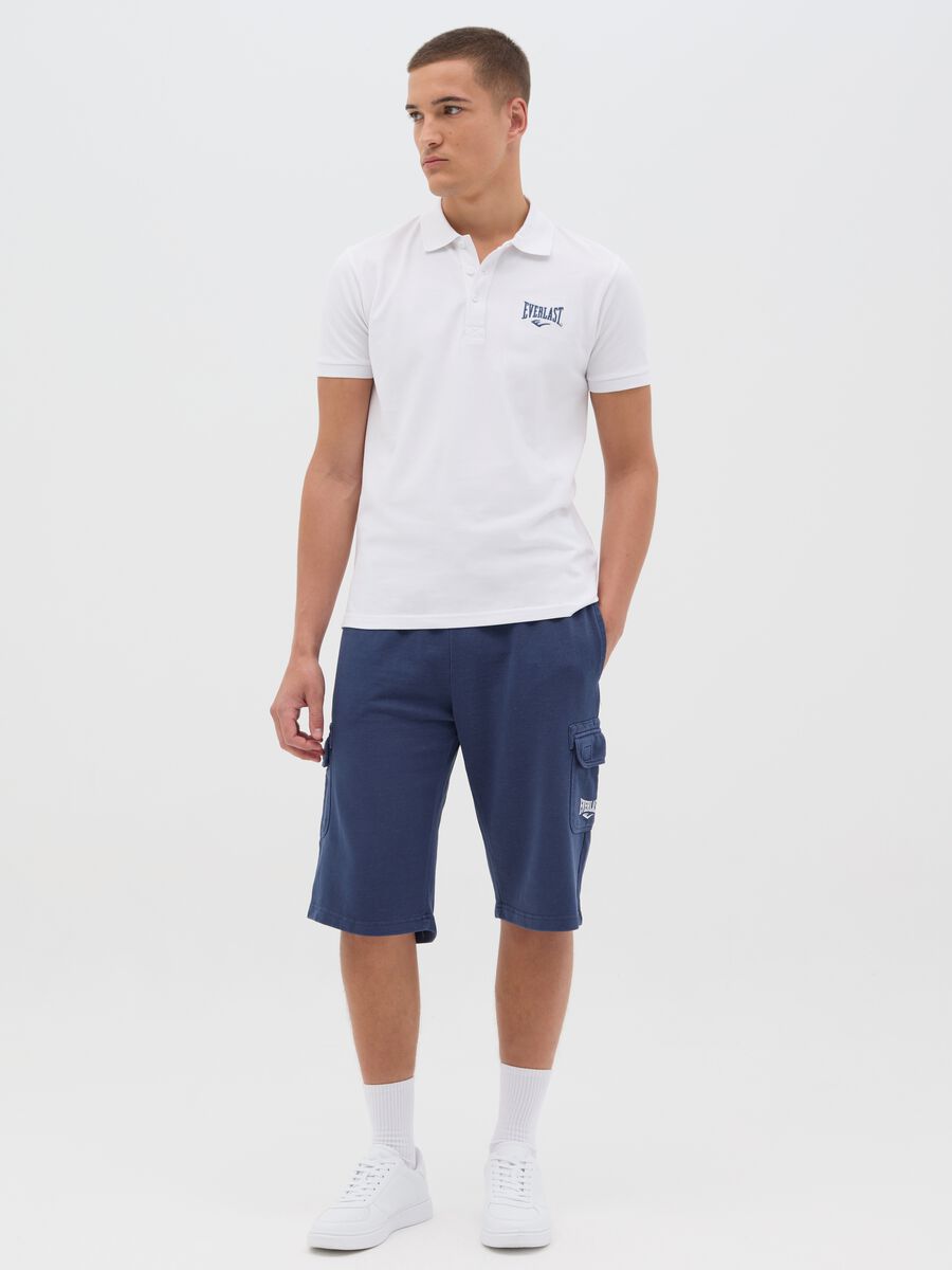 White cotton polo by Everlast_1