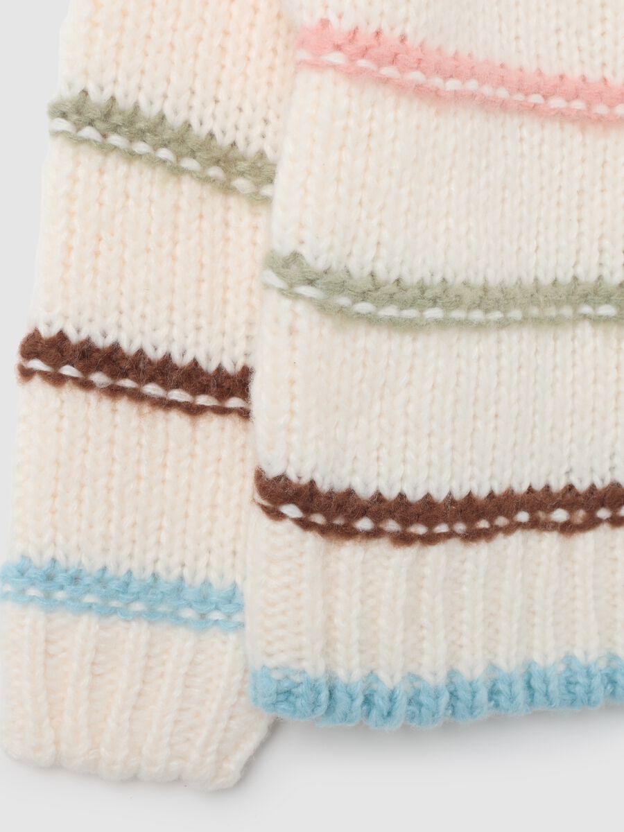 Multicolour regular fit girls' jumper_3