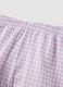 Girls' Violet Pure Cotton Short Pyjamas Regular Fit_3