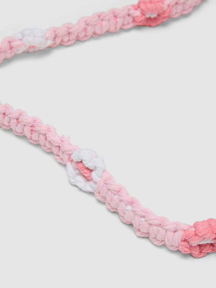 Multicolour pure cotton floral strap_2