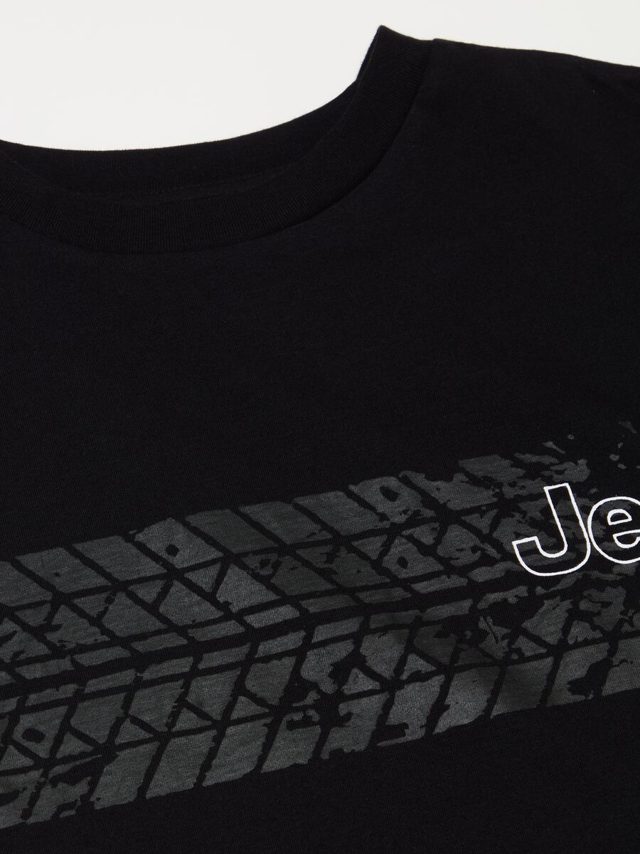 T-shirt in cotone con stampa Jeep_2