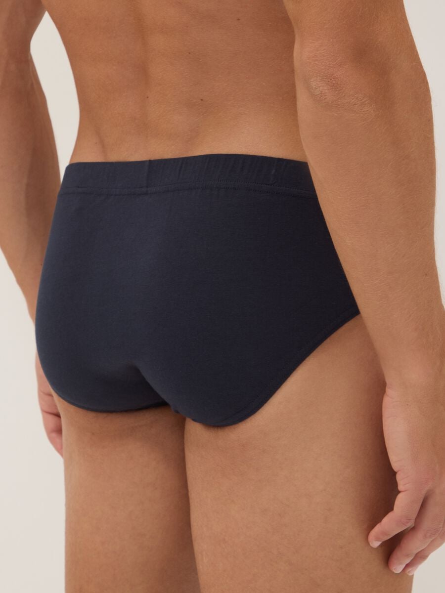 Slip blu in cotone organico_2